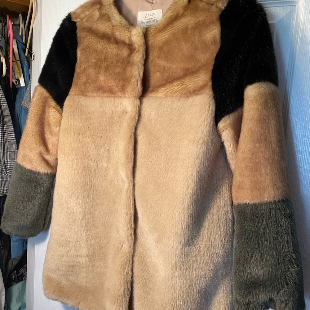 Kids Faux Fur Jacket